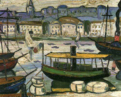 Le Ferry-Boat à quai